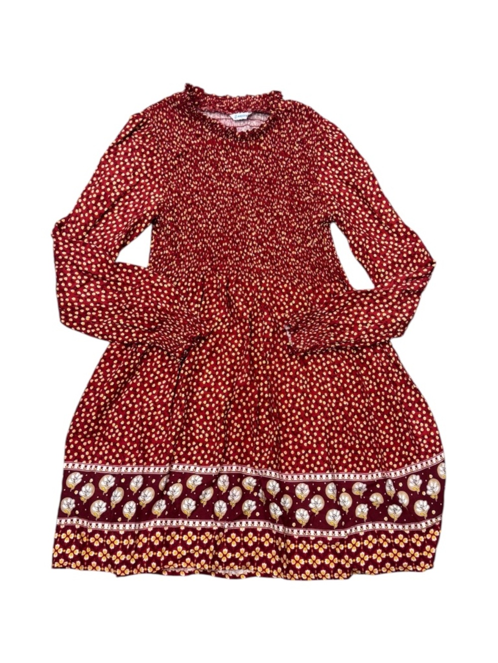 Mayoral Girls Long Sleeve Dress